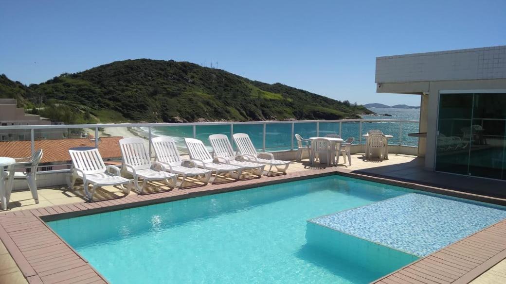 Vista Mar- 3 Quartos, Piscina E Churrasqueira Na Prainha Arraial do Cabo Exterior foto
